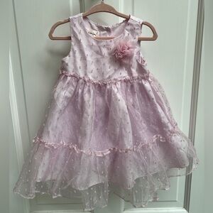 NWOT Mia & Mimi 12M Pink Formal Girls Dress